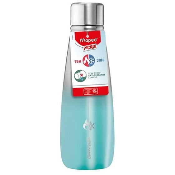 Παγούρι Maped Aνοξείδωτο Ισοθερμικό 500ml Τυρκουάζ 871107