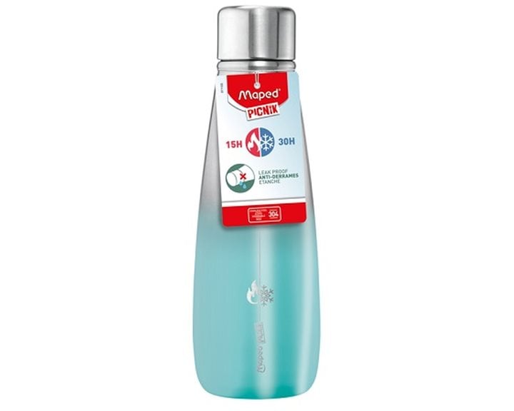 Παγούρι Maped Aνοξείδωτο Ισοθερμικό 500ml Τυρκουάζ 871107