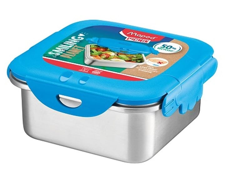 Φαγητοδοχείο Maped Concept Ανόξειδωτο 1000ml Μπλε 872503