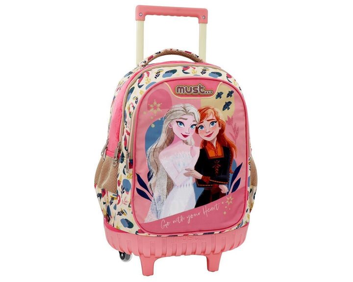 Τσάντα Τρόλλευ Must 34x20x44cm 3 Θήκες Frozen 2 Go With Your Heart 000563465