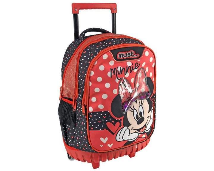 Τσάντα Τρόλλευ Must 34x20x44cm 3 Θήκες Minnie Mouse 000563479