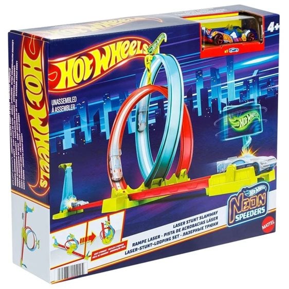 Mattel Hot Wheels Πίστα Neon Speeders HPC05