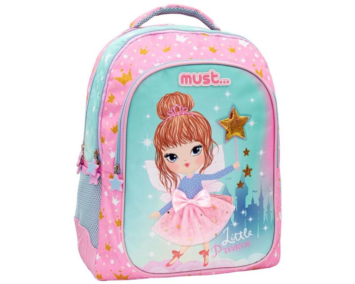 Τσάντα Πλάτης Must Energy 33x16x45cm 3Θήκες Little Princess 000584976