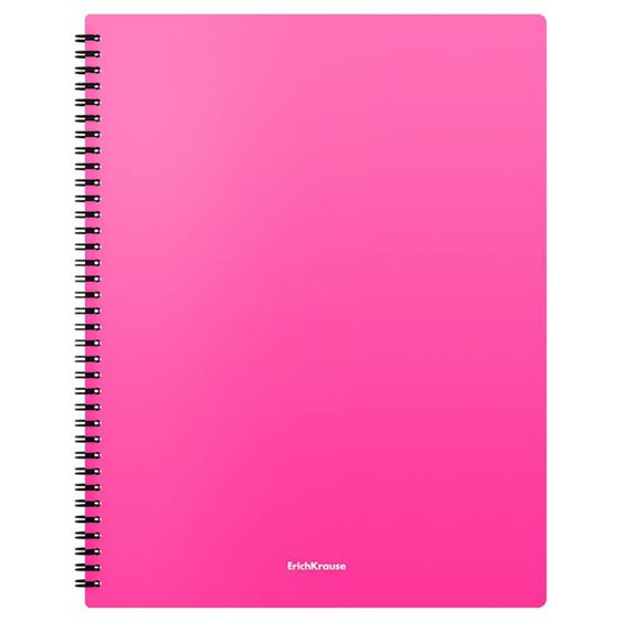 Ντοσιέ Σουπλ Σπιράλ ErichKrause Α4 με 20 Ζελατίνες Mat Neon 49953