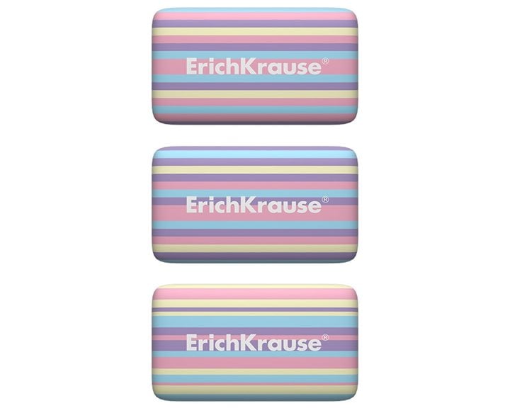 Γόμα ErichKrause Pastel Lines 56039