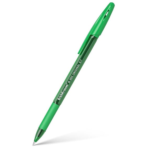 Στυλό Erichkrause R-301 Original Stick & Grip 0.7 Πράσινος 55384