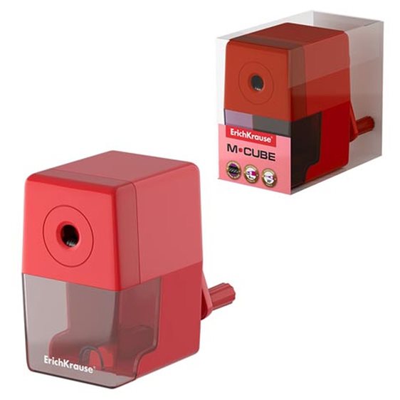 Ξύστρα Μηχανική ErichKrause M-Cube Red 56033