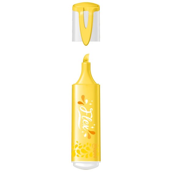 Μαρκαδόρος Υπογράμισης Maped Fluo Pep's Flex Pastel 740310