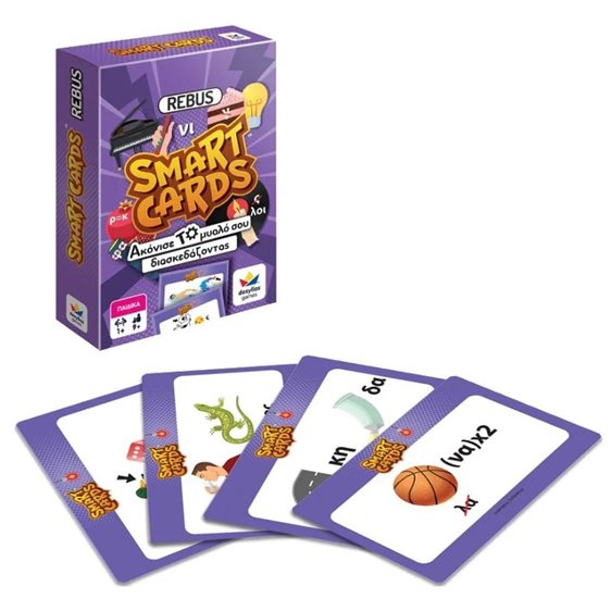 Παιχνίδι με Κάρτες Smart Cards Rebus 100845