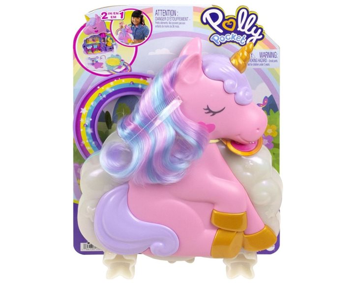 Mattel Polly Mini - Σαλόνι Ομορφιάς Μονόκερος HKV51