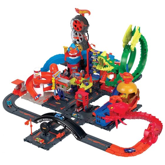 Mattel Hot Wheels Πιστες City Burger Drive-Thru HDR26