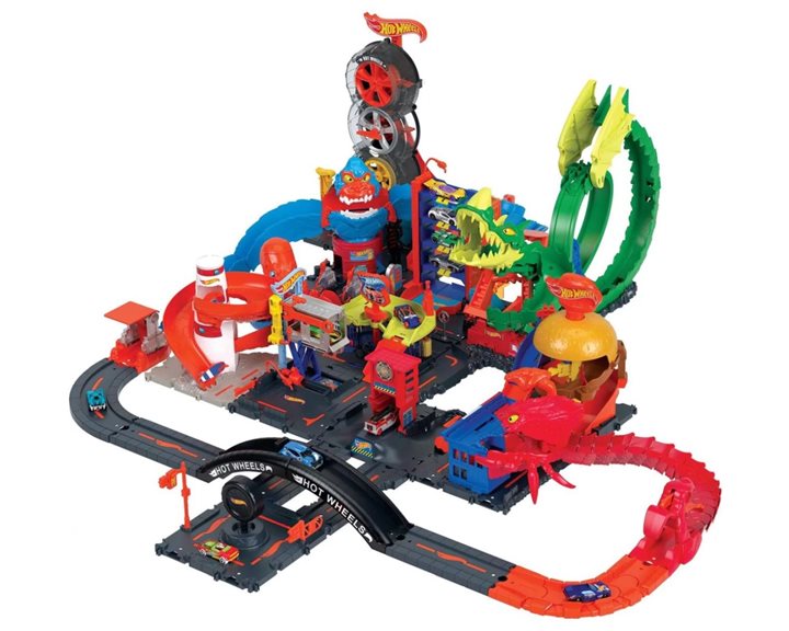 Mattel Hot Wheels Πιστες City Burger Drive-Thru HDR26
