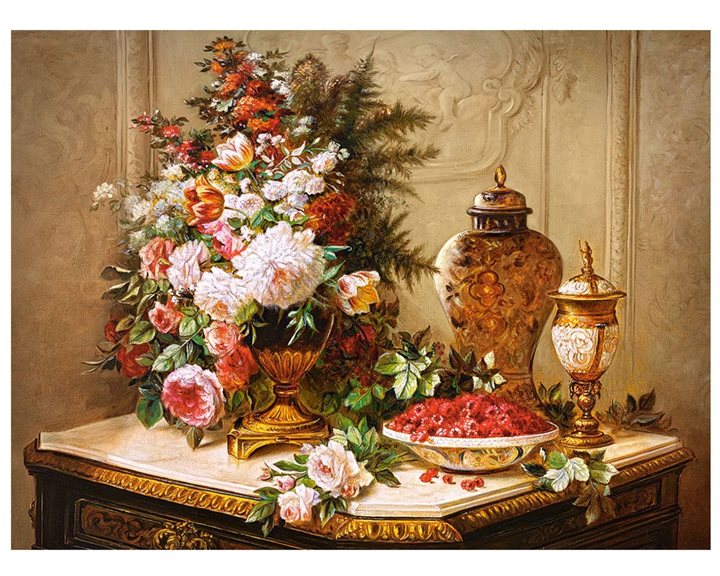 Παζλ Castorland 3000τεμ. Tulips and Other Flowers C-300488-2