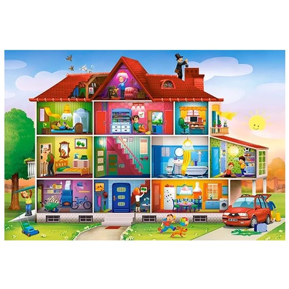 Παζλ Castorland 40 Maxi House Life B-040346-1