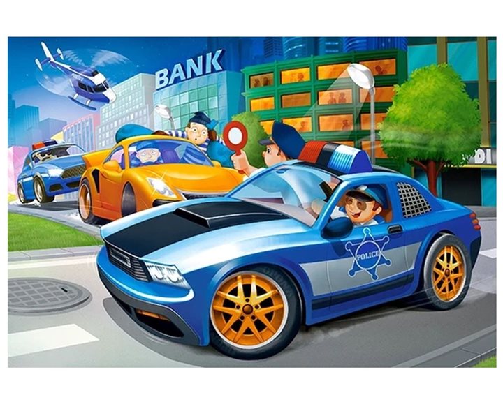 Παζλ Castorland 40 Maxi Police Chase B-040360-1