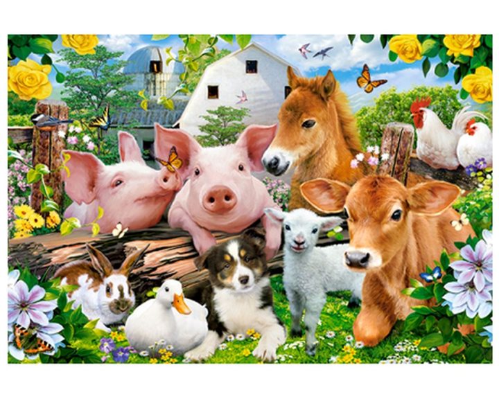 Παζλ Castorland 40 Maxi Farm Friends C-040339-1