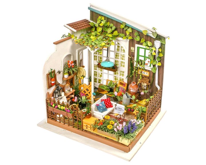 Robotime Κατασκευή Dollhouse Kit Miller's Garden