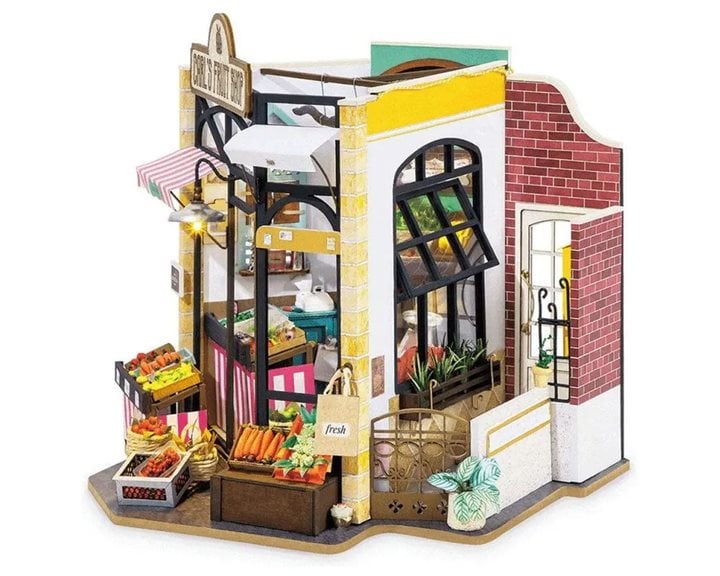 Robotime Κατασκευή Carl’s Fruit Shop