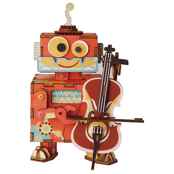 Robotime Κατασκευή Little Performer Music Box