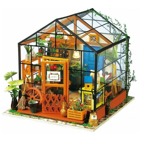Robotime Κατασκευή Flower House Cathy's Flower House