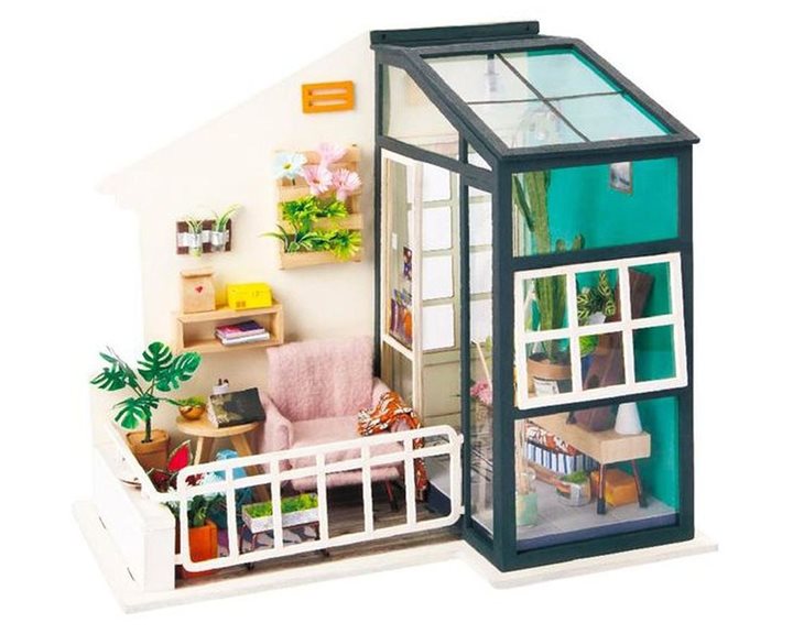 Robotime Κατασκευή House Balcony Daydreaming Model Craft Kit Sunroom