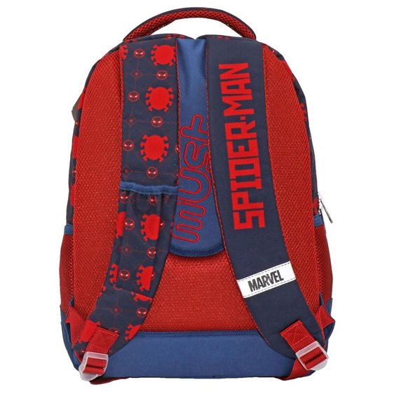 Τσάντα Πλάτης Must 32x18x43cm 3 Θήκες Spiderman Protector of New York