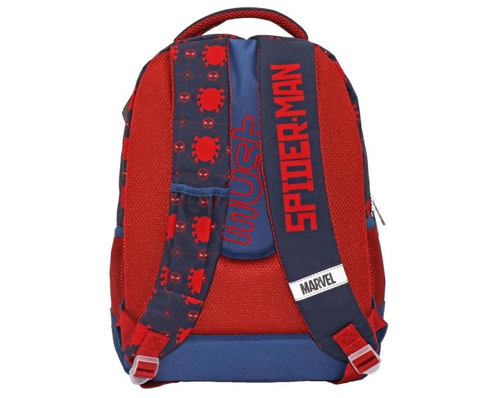 Τσάντα Πλάτης Must 32x18x43cm 3 Θήκες Spiderman Protector of New York