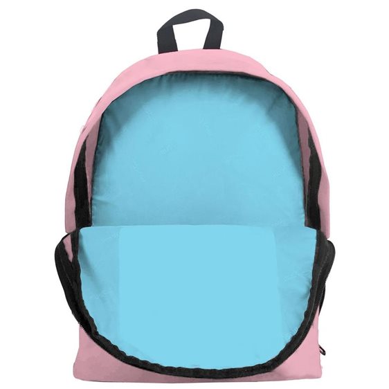 Τσάντα  Πλάτης Must Monochrome Puffy Colored Inside 32x17x42cm 1 Κεντρική θήκη Ροζ
