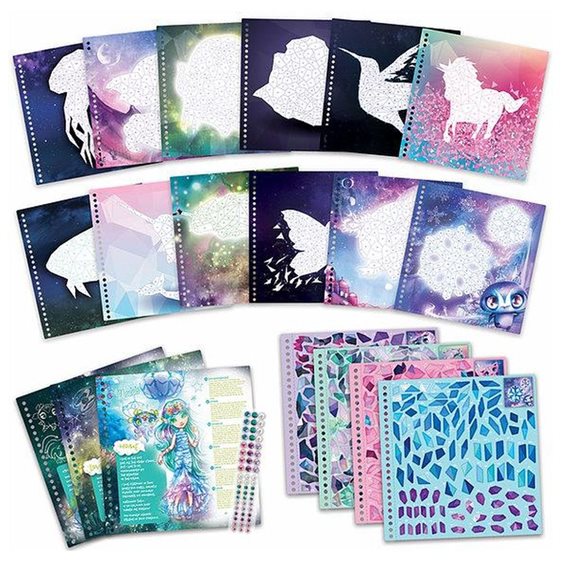 Nebulous Stars Creative Book Paint By Stickers (11129)