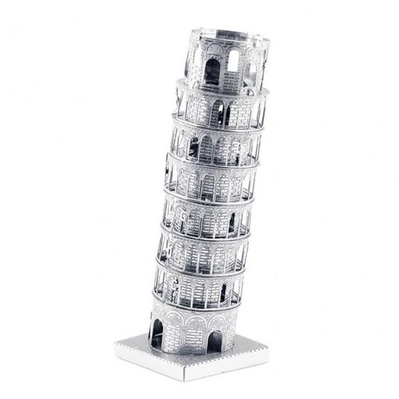 Puzzle Tower of Pisa Metal 3D