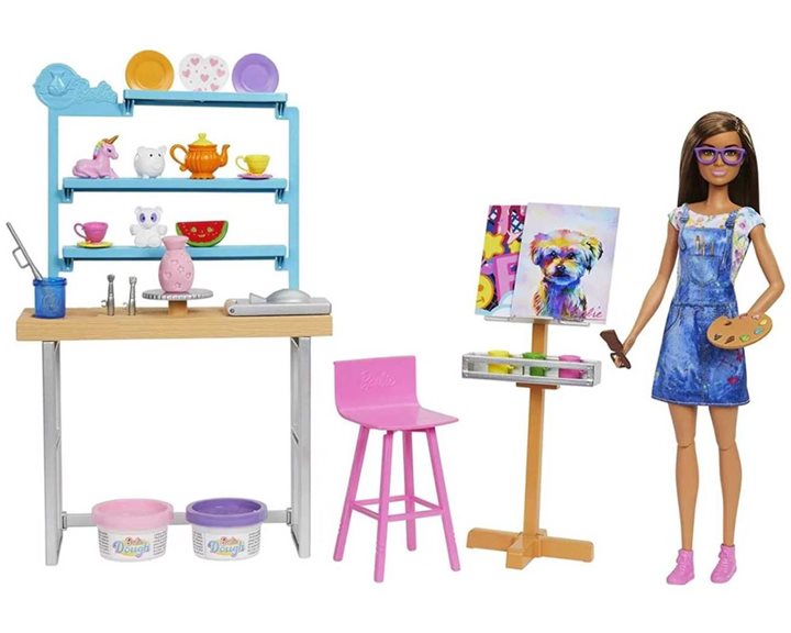 Barbie Στούντιο Ζωγραφικής HCM85