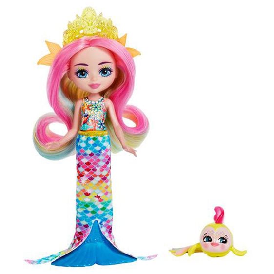 Mattel Enchantimals Royals Γοργόνα Ουράνιο Τόξο