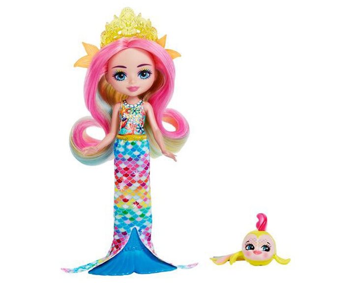Mattel Enchantimals Royals Γοργόνα Ουράνιο Τόξο
