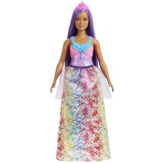 Mattel Barbie Πριγκιπισσα Μωβ Μαλλιά HGR17