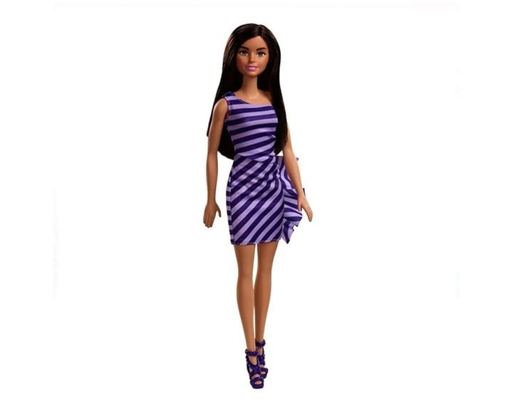 Mattel Barbie Μini Φορεματα Μελαχρινή Ροζ Φόρεμα
