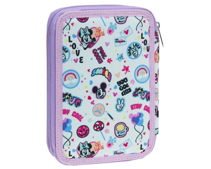 Κασετίνα Gim Διπλή Γεμάτη Minnie Go Lucky 340-41100