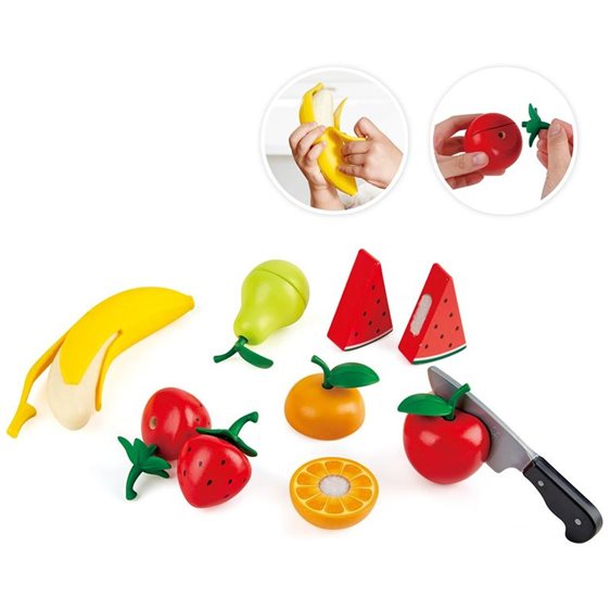 Hape Playfully Delicious Ξύλινο Σετ Healthy Fruit (E3171A)
