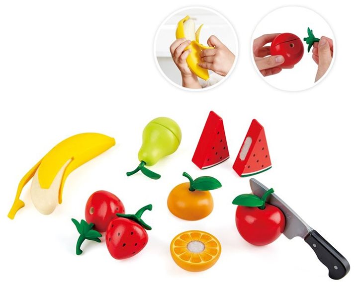 Hape Playfully Delicious Ξύλινο Σετ Healthy Fruit (E3171A)