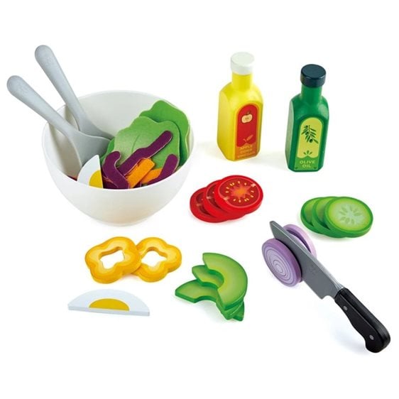 Hape Playfully Delicious Ξύλινο Σετ Σαλάτα Healthy Salad (E3174A)