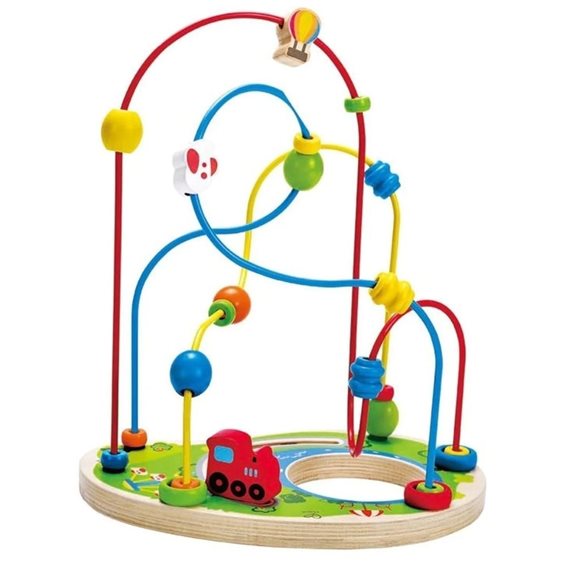 Hape Totally Amazing Ξύλινος Λαβύρινθος Παιδική Χαρά (E1811A)