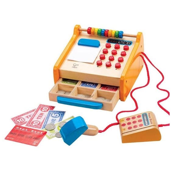 Hape Early Explorer Ξύλινη Ταμειακή Μηχανή (E3121A)
