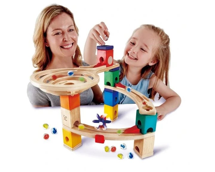 Hape Quadrilla Marble Run Ξυλ.Race To The Finish 0401.E6021A