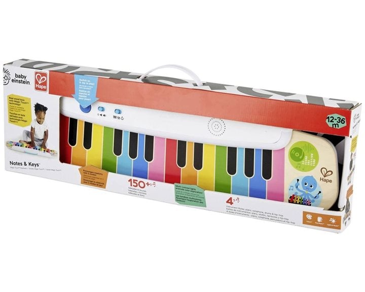 Hape Kids II Ξύλινο Νotes & Keys Πιάνο (800891G53)