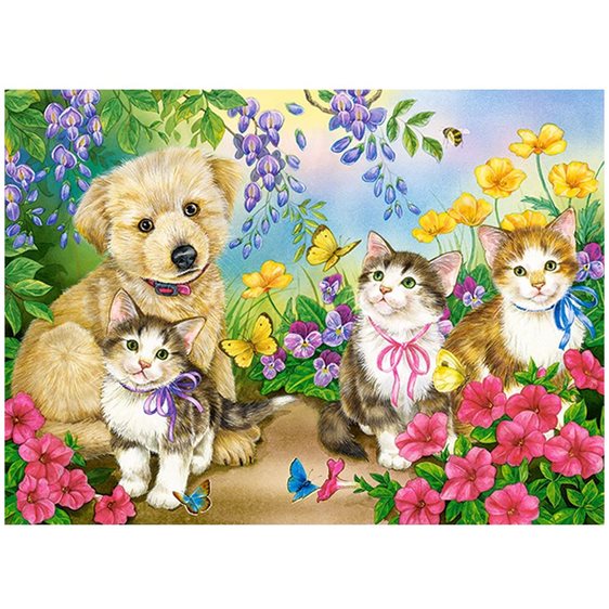 Παζλ Castorland 70 τμχ 40x29cm Best Friends B-070114