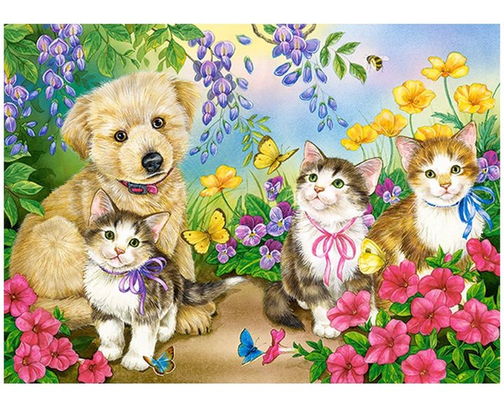 Παζλ Castorland 70 τμχ 40x29cm Best Friends B-070114