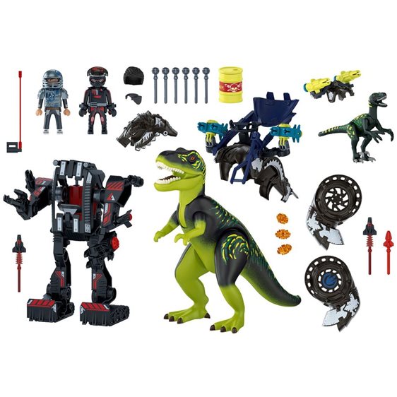 Playmobil Dino Rise T-Rex: Η Μάχη Των Γιγάντων 70624