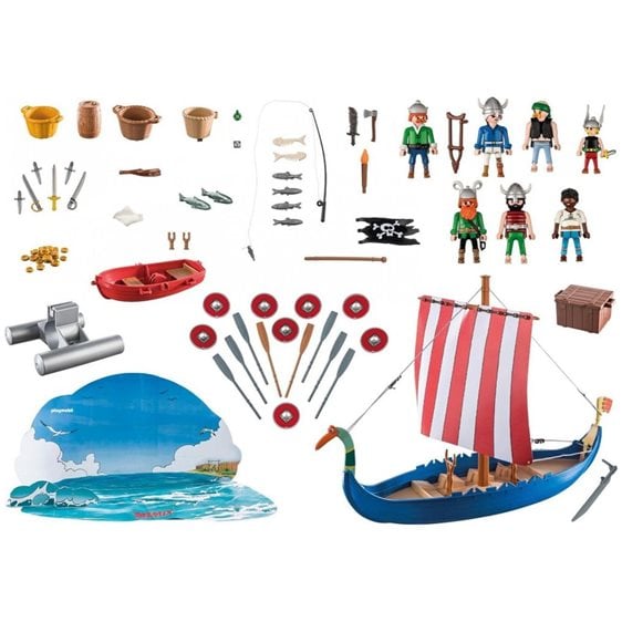 Playmobil Asterix: Χριστουγεννιάτικο Ημερολόγιο - Η Γαλέρα Των Πειρατών 71087