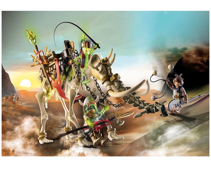 Playmobil Novelmore Sal'ahari Sands - Επίθεση Από Μαμούθ Σκελετό 71027