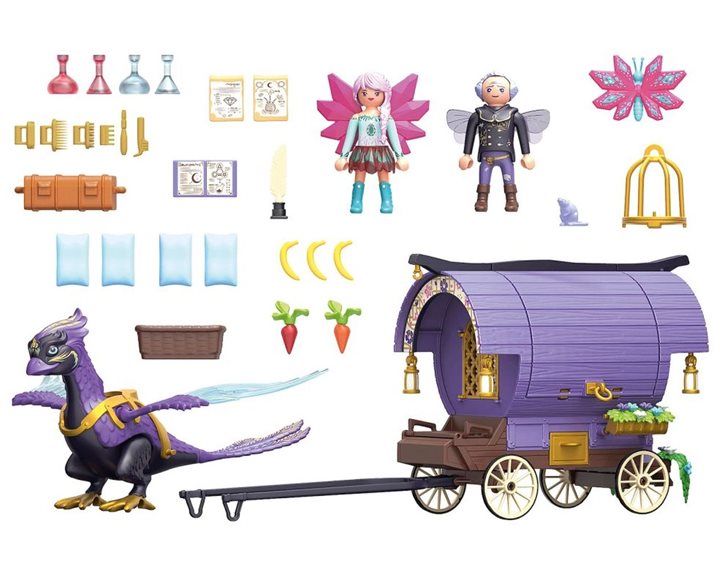 Playmobil Ayuma Νεραϊδοάμαξα Με Πουλί-Φοίνικας 71031
