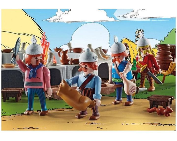 Playmobil Asterix: Γιορτή Στο Γαλατικό Χωριό 70931